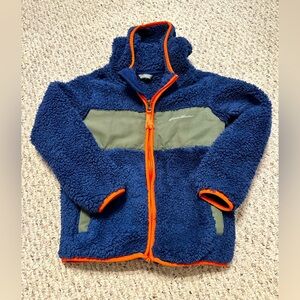 Little Boys Eddie Bauer Fleece hooded Jacket.